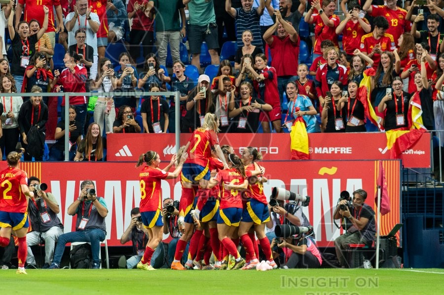 UEFA WOMEN’S NATIONS LEAGUE 2025 SEMIFINAL SPAIN VS SWEDEN