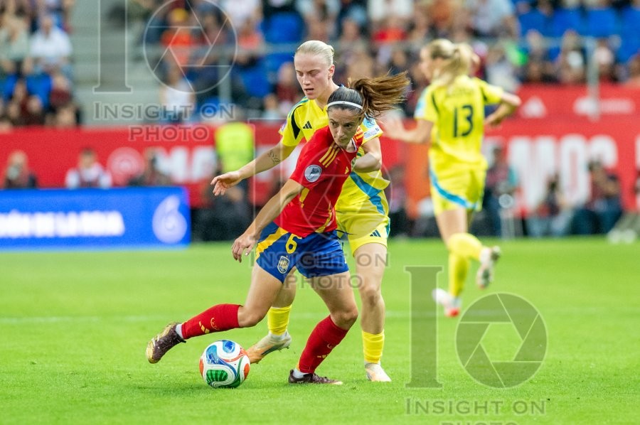 UEFA WOMEN’S NATIONS LEAGUE 2025 SEMIFINAL SPAIN VS SWEDEN