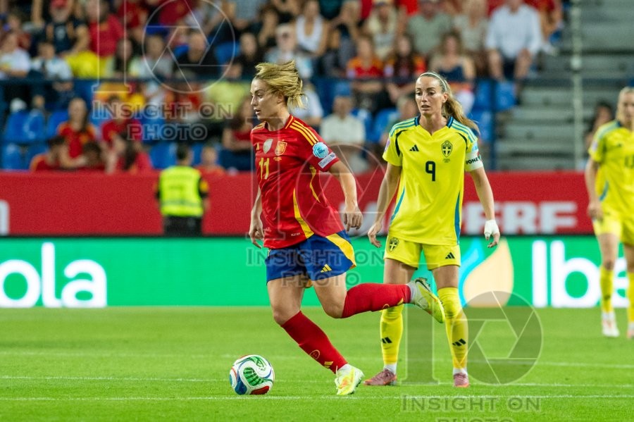 UEFA WOMEN’S NATIONS LEAGUE 2025 SEMIFINAL SPAIN VS SWEDEN