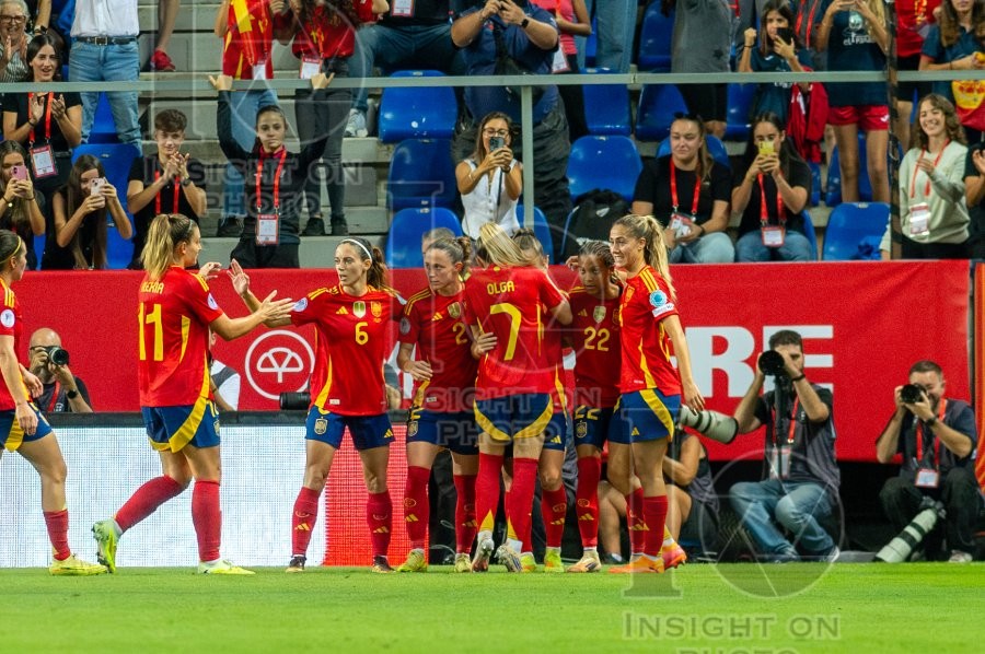 UEFA WOMEN’S NATIONS LEAGUE 2025 SEMIFINAL SPAIN VS SWEDEN