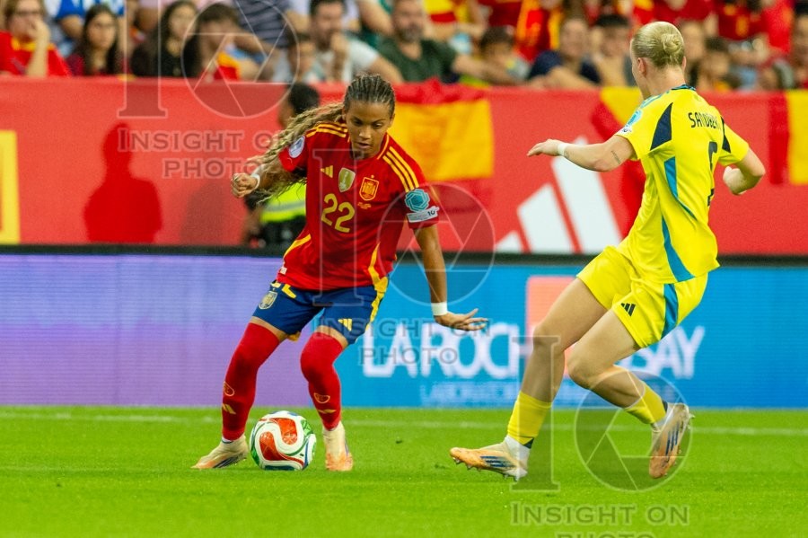 UEFA WOMEN’S NATIONS LEAGUE 2025 SEMIFINAL SPAIN VS SWEDEN