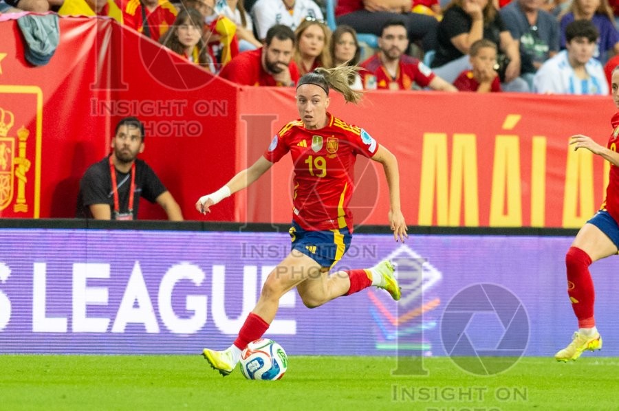 UEFA WOMEN’S NATIONS LEAGUE 2025 SEMIFINAL SPAIN VS SWEDEN