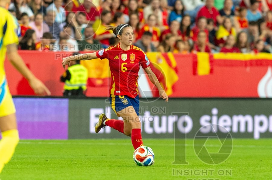 UEFA WOMEN’S NATIONS LEAGUE 2025 SEMIFINAL SPAIN VS SWEDEN
