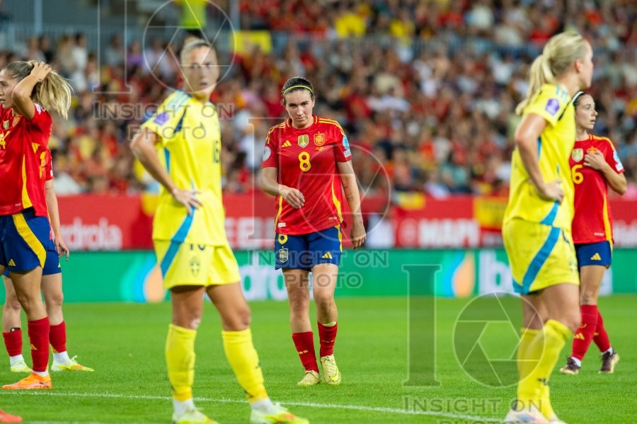 UEFA WOMEN’S NATIONS LEAGUE 2025 SEMIFINAL SPAIN VS SWEDEN