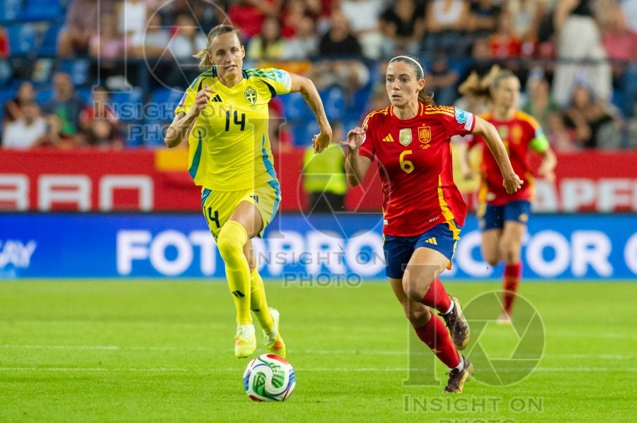 UEFA WOMEN’S NATIONS LEAGUE 2025 SEMIFINAL SPAIN VS SWEDEN