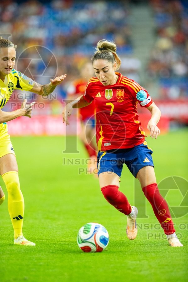 UEFA WOMEN’S NATIONS LEAGUE 2025 SEMIFINAL SPAIN VS SWEDEN