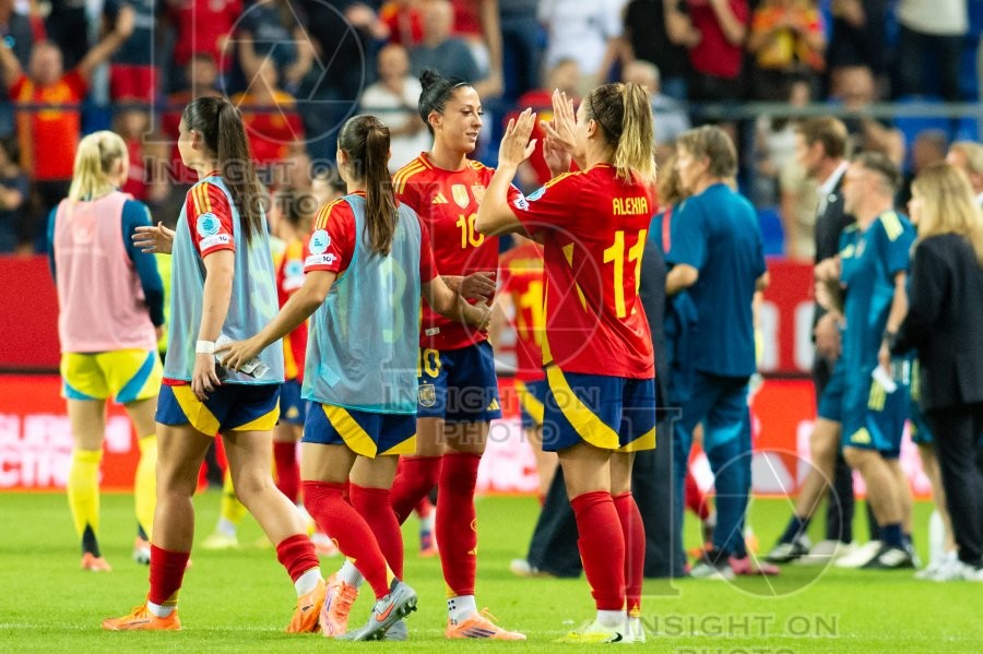 UEFA WOMEN’S NATIONS LEAGUE 2025 SEMIFINAL SPAIN VS SWEDEN