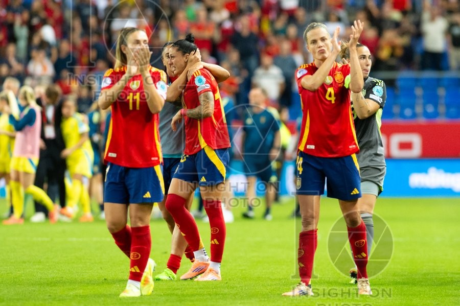 UEFA WOMEN’S NATIONS LEAGUE 2025 SEMIFINAL SPAIN VS SWEDEN
