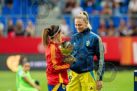 UEFA WOMEN’S NATIONS LEAGUE 2025 SEMIFINAL SPAIN VS SWEDEN