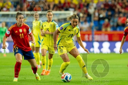UEFA WOMEN’S NATIONS LEAGUE 2025 SEMIFINAL SPAIN VS SWEDEN
