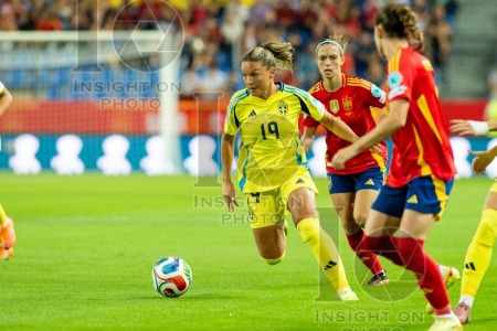 UEFA WOMEN’S NATIONS LEAGUE 2025 SEMIFINAL SPAIN VS SWEDEN