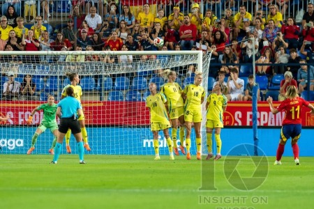 UEFA WOMEN’S NATIONS LEAGUE 2025 SEMIFINAL SPAIN VS SWEDEN