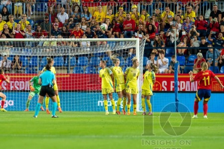 UEFA WOMEN’S NATIONS LEAGUE 2025 SEMIFINAL SPAIN VS SWEDEN