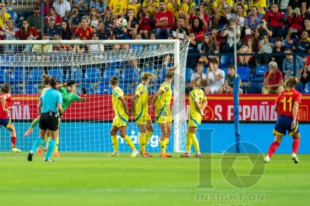 UEFA WOMEN’S NATIONS LEAGUE 2025 SEMIFINAL SPAIN VS SWEDEN