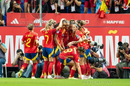 UEFA WOMEN’S NATIONS LEAGUE 2025 SEMIFINAL SPAIN VS SWEDEN