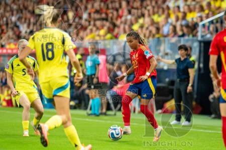 UEFA WOMEN’S NATIONS LEAGUE 2025 SEMIFINAL SPAIN VS SWEDEN