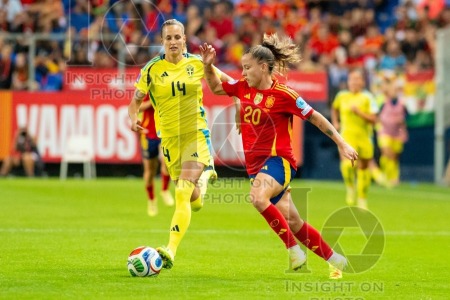 UEFA WOMEN’S NATIONS LEAGUE 2025 SEMIFINAL SPAIN VS SWEDEN