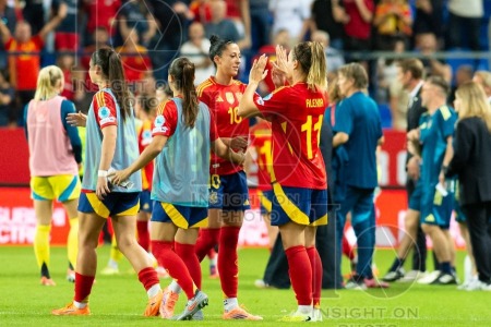 UEFA WOMEN’S NATIONS LEAGUE 2025 SEMIFINAL SPAIN VS SWEDEN