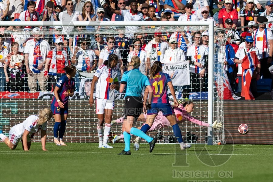 2026 Womens Champions League Final Football FC Barcelona v OL Lyonnes May 23rd