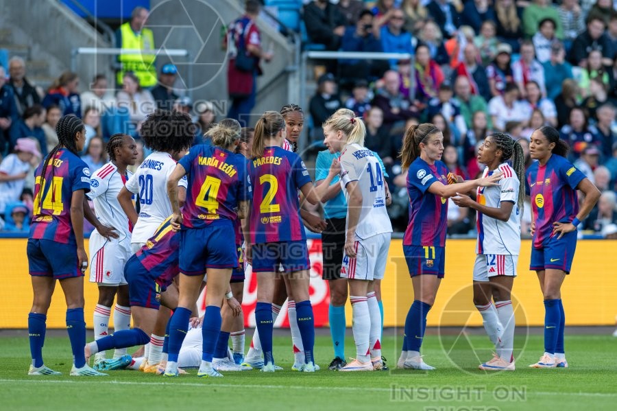 2026 Womens Champions League Final Football FC Barcelona v OL Lyonnes May 23rd