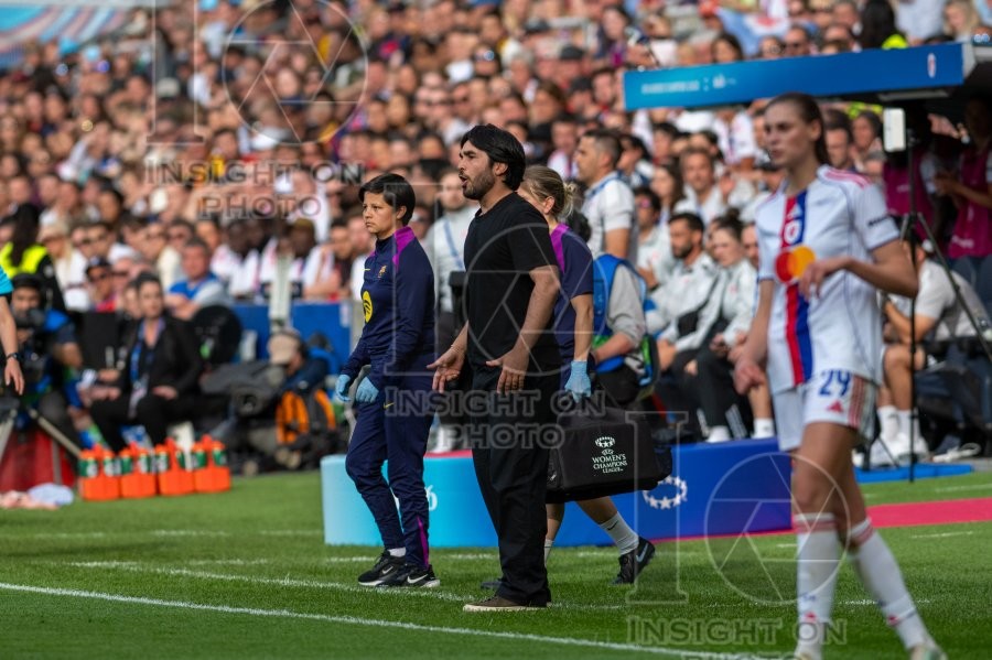 2026 Womens Champions League Final Football FC Barcelona v OL Lyonnes May 23rd