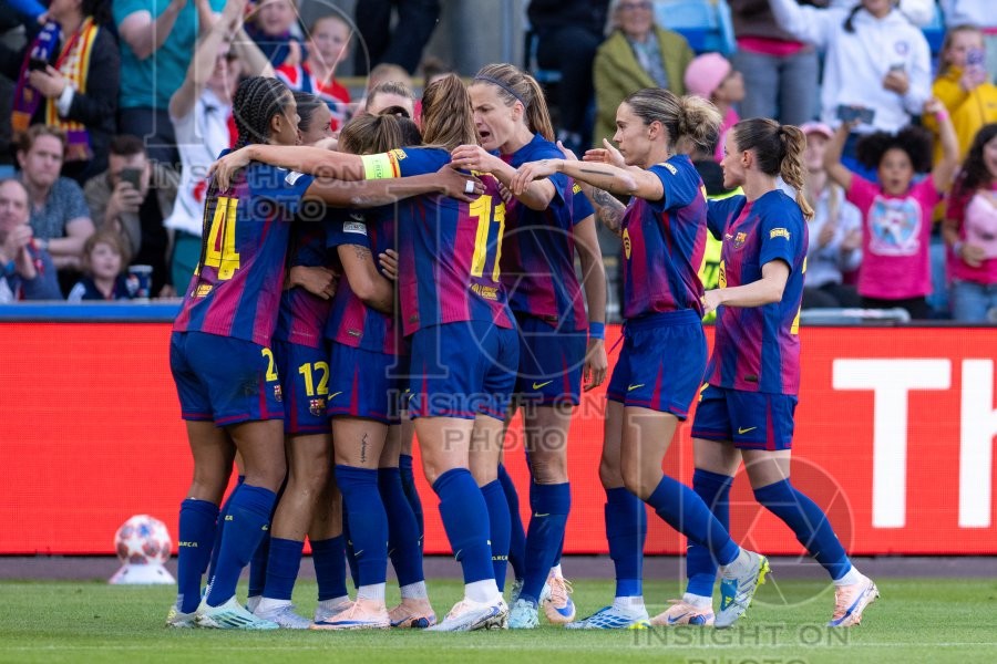 2026 Womens Champions League Final Football FC Barcelona v OL Lyonnes May 23rd