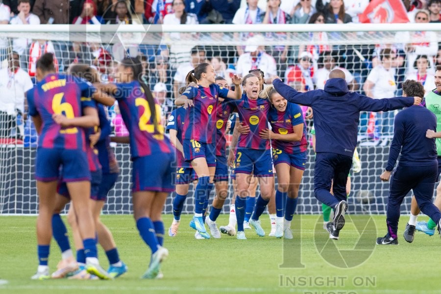 2026 Womens Champions League Final Football FC Barcelona v OL Lyonnes May 23rd