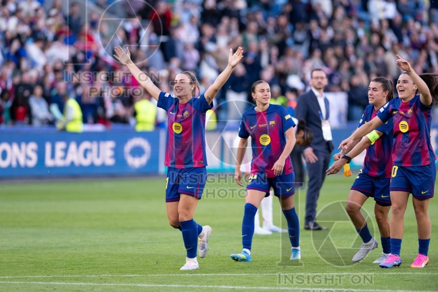 2026 Womens Champions League Final Football FC Barcelona v OL Lyonnes May 23rd
