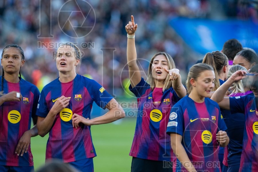 2026 Womens Champions League Final Football FC Barcelona v OL Lyonnes May 23rd