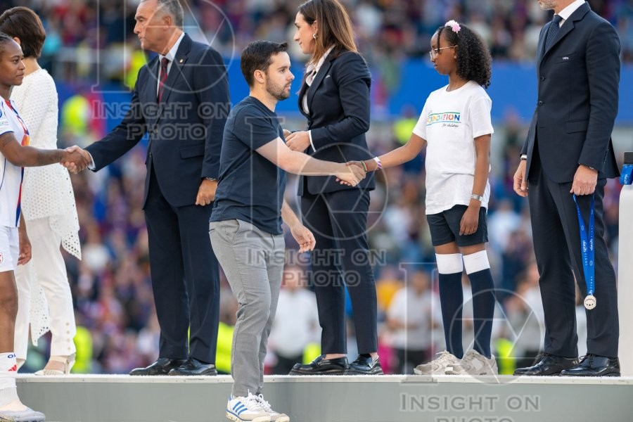 2026 Womens Champions League Final Football FC Barcelona v OL Lyonnes May 23rd