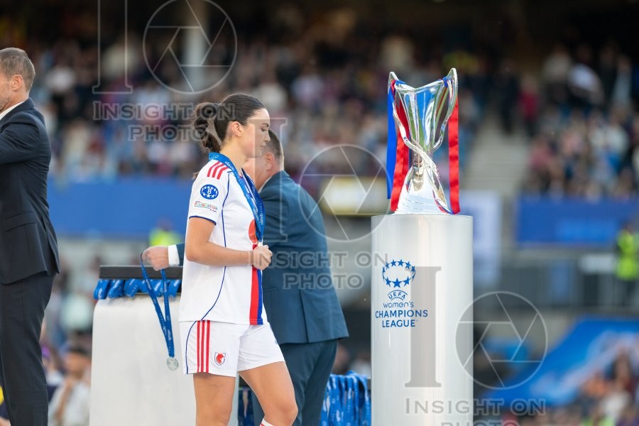 2026 Womens Champions League Final Football FC Barcelona v OL Lyonnes May 23rd