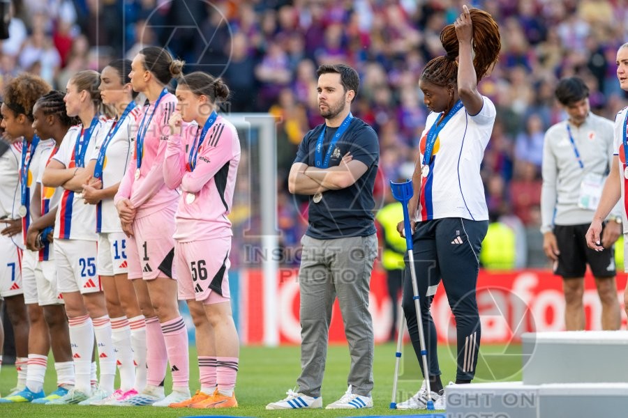 2026 Womens Champions League Final Football FC Barcelona v OL Lyonnes May 23rd