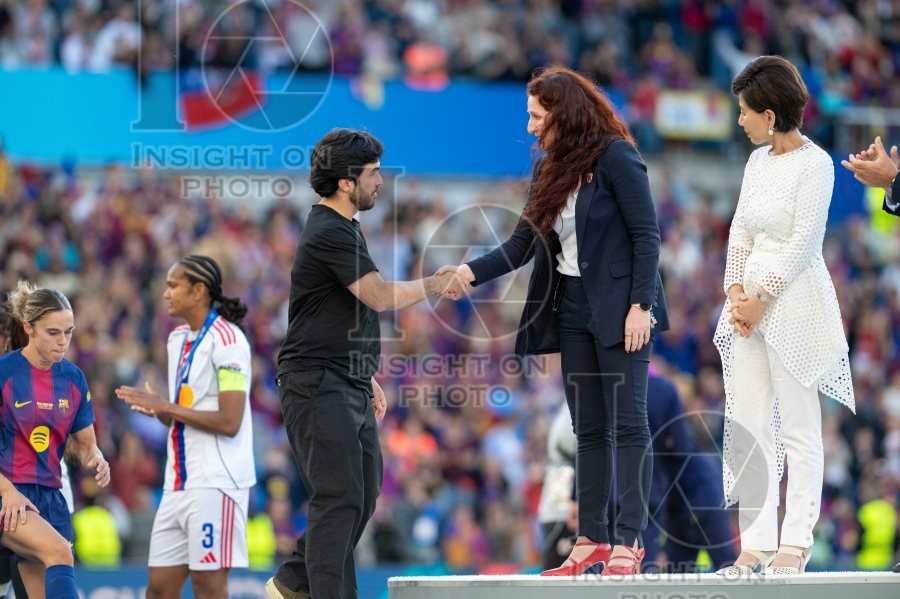 2026 Womens Champions League Final Football FC Barcelona v OL Lyonnes May 23rd