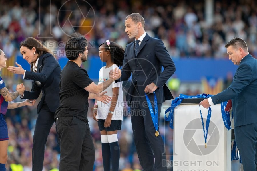 2026 Womens Champions League Final Football FC Barcelona v OL Lyonnes May 23rd