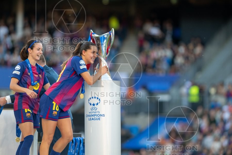 2026 Womens Champions League Final Football FC Barcelona v OL Lyonnes May 23rd