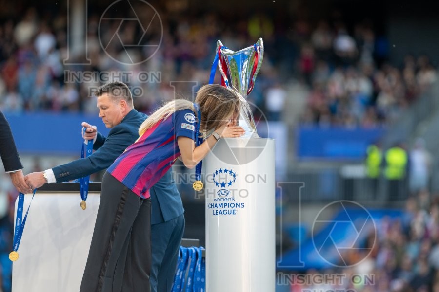 2026 Womens Champions League Final Football FC Barcelona v OL Lyonnes May 23rd
