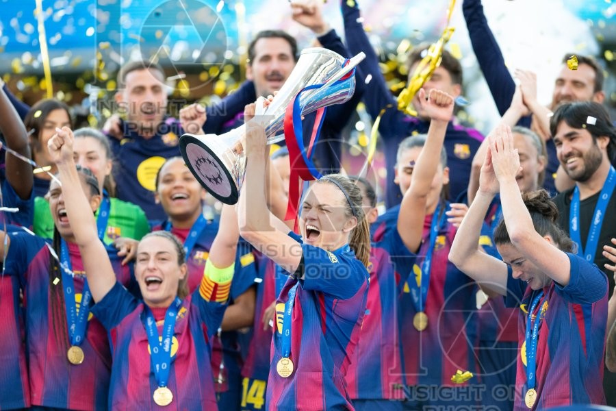 2026 Womens Champions League Final Football FC Barcelona v OL Lyonnes May 23rd