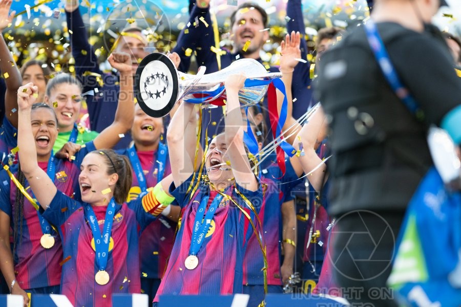 2026 Womens Champions League Final Football FC Barcelona v OL Lyonnes May 23rd