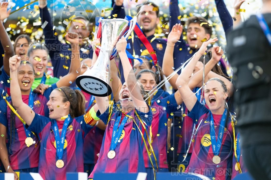 2026 Womens Champions League Final Football FC Barcelona v OL Lyonnes May 23rd