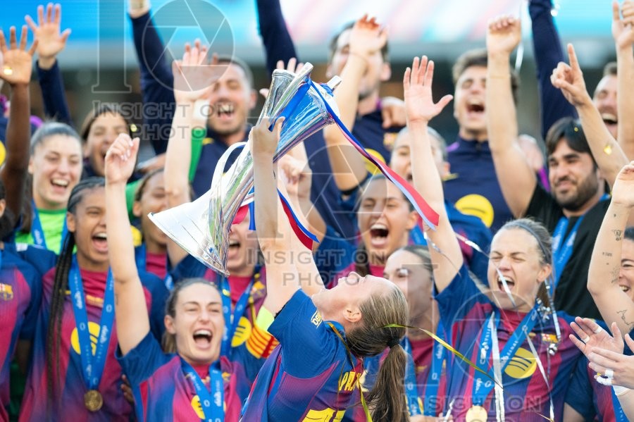 2026 Womens Champions League Final Football FC Barcelona v OL Lyonnes May 23rd