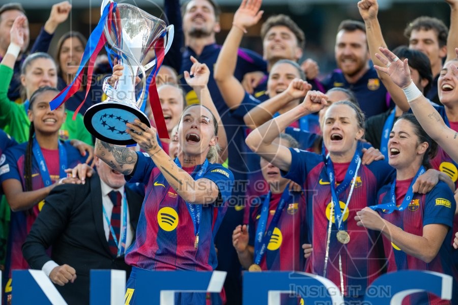 2026 Womens Champions League Final Football FC Barcelona v OL Lyonnes May 23rd