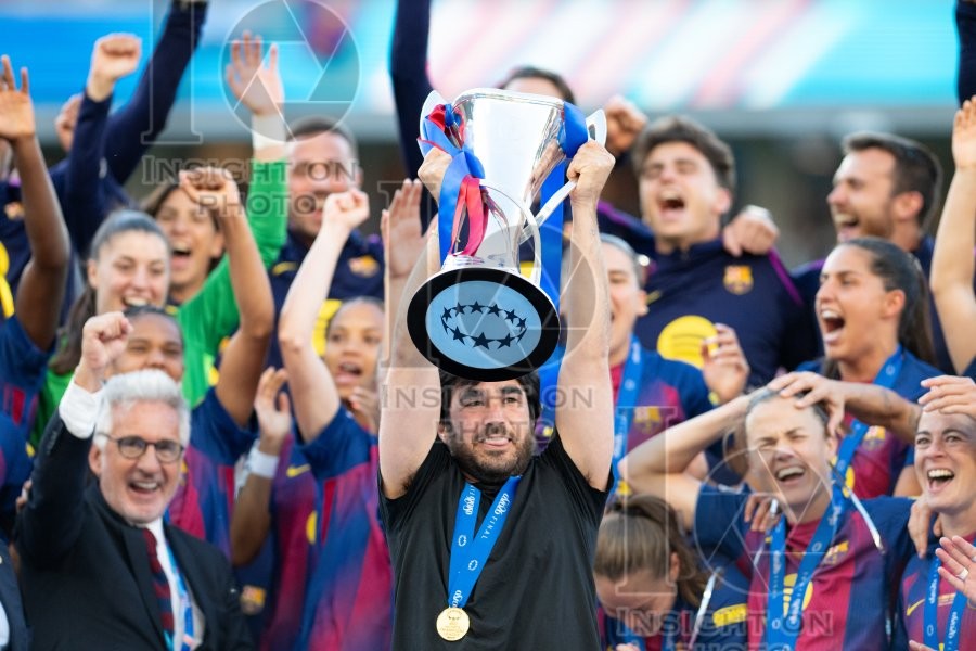2026 Womens Champions League Final Football FC Barcelona v OL Lyonnes May 23rd