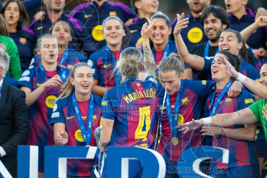 2026 Womens Champions League Final Football FC Barcelona v OL Lyonnes May 23rd