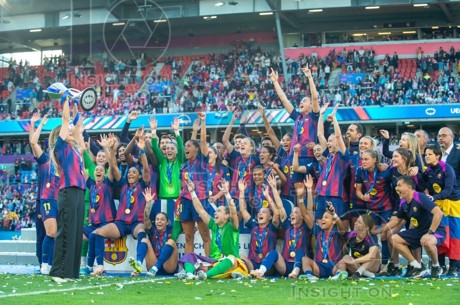 2026 Womens Champions League Final Football FC Barcelona v OL Lyonnes May 23rd