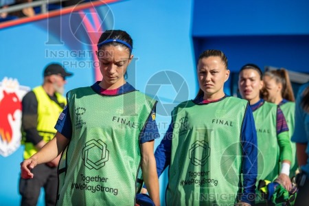 2026 Womens Champions League Final Football FC Barcelona v OL Lyonnes May 23rd