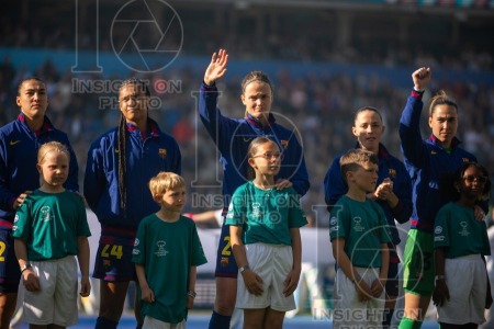 2026 Womens Champions League Final Football FC Barcelona v OL Lyonnes May 23rd
