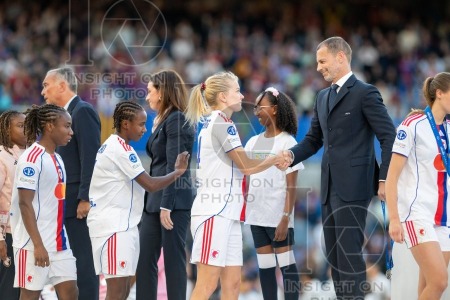 2026 Womens Champions League Final Football FC Barcelona v OL Lyonnes May 23rd