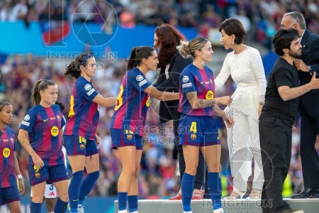 2026 Womens Champions League Final Football FC Barcelona v OL Lyonnes May 23rd