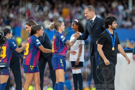 2026 Womens Champions League Final Football FC Barcelona v OL Lyonnes May 23rd
