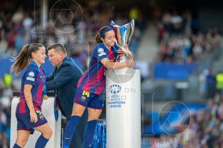 2026 Womens Champions League Final Football FC Barcelona v OL Lyonnes May 23rd